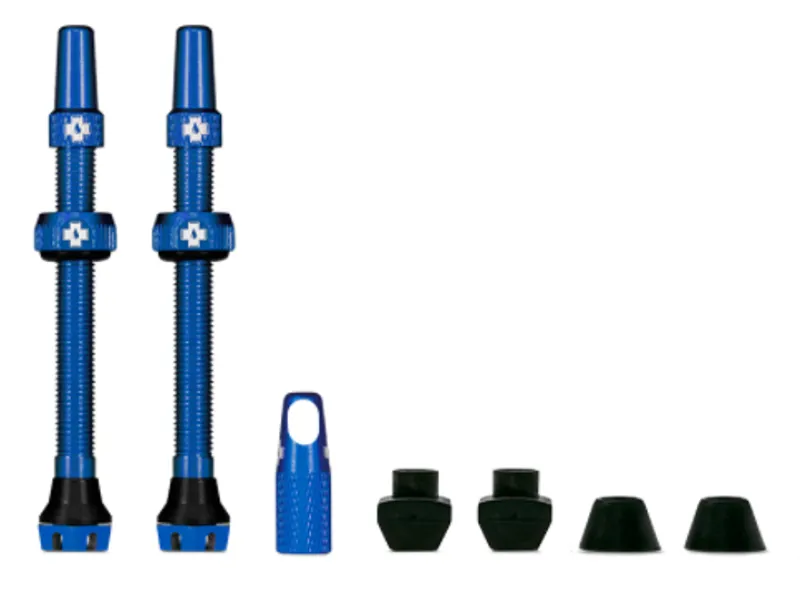 Muc Off Tubeless Valve V2 80mm Blue Aluminium